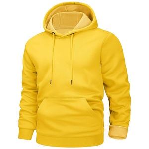 Sweat à capuche pour homme de haute qualité, nouvelle mode, grande taille, manches longues, col à capuche, streetwear, basiques confortables - Product Image 5