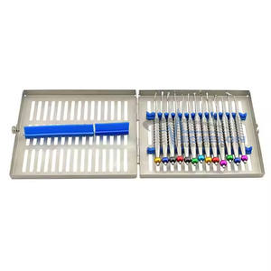 Ensemble d'élévateurs radiculaires luxateurs PDL de 13 pièces en acier inoxydable, proximateurs, instruments chirurgicaux dentaires manuels, certifiés CE, classe - Product Image 4