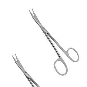 สตีเวนส์กรรไกรผ่าตัดปลายเรียวด้วยมือซุปเปอร์คัทโค้ง/คมเครื่องมือทำจากสเตนเลสขนาด160มม. ได้รับการรับรองจาก CE สำหรับการผ่าตัดทั่วไป - Product Image 1