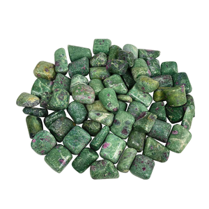 Pierre dégringolée rubis zoisite cristal naturel dégringolé guérison en vrac galet Agate pierre précieuse Reiki Chakra cristal en gros en vrac - Product Image 6