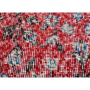 Alfombra de Lana Anudada a Mano Vintage Pae-2007, Grande, con Diseño Floral Rojo y Naranja, para Sala de Estar, Pasillo, Dormitorio de Adolescentes, Rectangular - Product Image 3