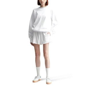 Customized Women's Winter Oversized O-Neck Sweatshirt with Badge Eco-Friendly Fabric New Fashion Release - Product Image 6