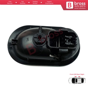 มือจับประตูด้านในขวา สีดำ รุ่น BDP96 สำหรับรถยนต์ Scenic Megane Twingo Kangoo MK2 Clio Master MK3 Sandero Logan Duster MK1 Modus Movano - Product Image 6