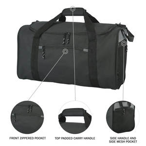 Sac de voyage en cuir véritable 2026, sac de sport élégant pour le week-end, sac de voyage unisexe en cuir, sac de voyage - Product Image 3