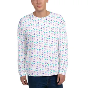 Taille personnalisée Pull léger Sweat-shirt à sublimation pour hommes Prix raisonnable Séchage rapide Sweat-shirt à sublimation pour hommes OEM