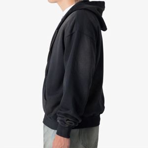 "Sweat à capuche zippé doux pour hommes-confortable, de haute qualité et idéal pour les vêtements décontractés et les activités de plein air" - Product Image 5