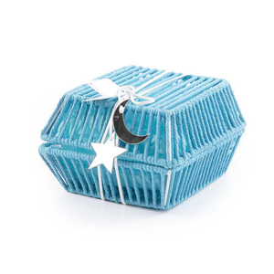 Idée créative esthétique spéciale faite pour la fête nationale arabe Ramadan Kareem Eid Mubarak Boîte en papier avec étoile et lune - Product Image 2