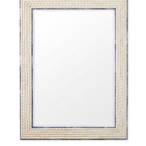 Marco de espejo con diseño Floral de incrustaciones de hueso hecho a mano Rectangular para el hogar y la Oficina decorativo para sala de estar artesanía de hueso - Product Image 5