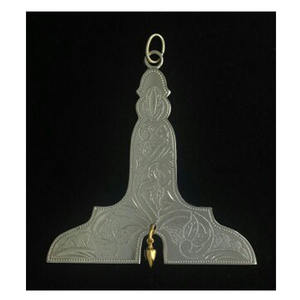 Collier maçonnique avec bijoux, collier en argent avec bijoux, régalia maçonnique, NOUVEAU TOP, collier d'almoner maçonnique, bijoux de haute qualité - Product Image 3