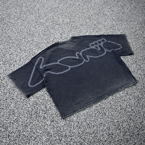 T-shirt ample à épaules tombantes en coton peigné doux de haute qualité, délavé au soleil, imprimé numérique camouflage Realtree - Product Image 1