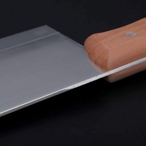 Couperet tranchant personnalisé couteau de chef de cuisine en acier inoxydable trancher la viande couteau à découper manche en bois couteau de boucher pakistanais - Product Image 3
