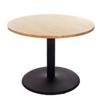 Meubles de salon Tisch Center Table de chevet à thé Basse Mdf Petit café Table d'appoint ronde Tables basses avec pieds en bois