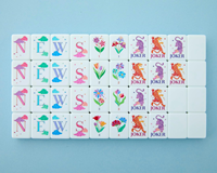 Ensemble de Mahjong automatique personnalisable de 166 pièces de haute qualité, acrylique empilé de luxe et matériaux en bois et verre