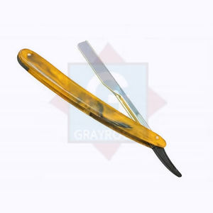 มีดโกนหนวดแบบตรงใบมีดสแตนเลสสำหรับร้านตัดผม - Product Image 4