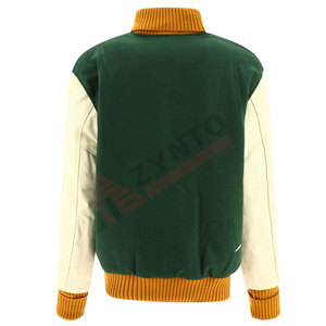 แจ็กเก็ตเลตเตอร์แมนสำหรับผู้ชายเสื้อแจ็คเก็ตมีตัวอักษร - Product Image 2