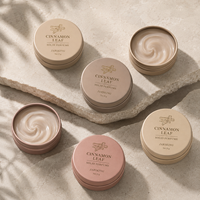Flacon diffuseur en verre vide personnalisé avec logo, flacon pulvérisateur cosmétique en argile rose mat Morandi, ensemble d'emballage de parfum avec boîte