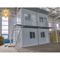Casa Contenedor Modular de Ensamblaje Rápido, Estructura de Acero, Vivienda Prefabricada con Instalación Rápida para Uso Residencial, Hotelero y Comercial