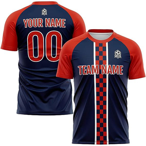 Uniforme de Fútbol Personalizado, Transpirable, con Diseño de Impresión, para Hombre y Mujer, Nuevo Uniforme para Equipo de Fútbol - Product Image 1