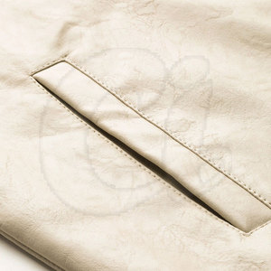 Veste en cuir de vache imperméable, respirante, coupe-vent, à prix avantageux, écologique, avec col montant, grande taille, pour l'hiver - Product Image 5