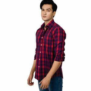 Custom OEM Wholesale High Quality <b>Men's</b> Long Sleeves <b>Flannel</b> Casual Menufecture Custom <b>Shirt</b> - Product Image 4