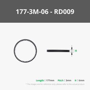 Courroie de distribution HTD personnalisable en PU et caoutchouc, adaptée aux industries agricoles et aux applications OEM - Product Image 6