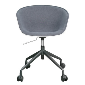 Chaise pivotante contemporaine réglable avec siège rembourré en tissu GAKH-53F pour la maison, le bureau ou l'hôpital - Product Image 2