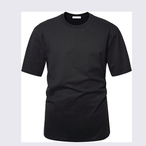 New Arrival 2026 Good Quality Breathable Mens Shirt Thick Collar 100% Cotton T Shirts Heavyweight Plain <b>Tshirt</b> for Men Unisex - Product Image 1
