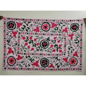 Handmade Suzani <b>Bed</b> <b>Sheet</b> King Size <b>Bed</b> <b>Sheets</b> Luxury <b>Queen</b> Space Fashion Quantity Cover Geometric Wedding Technics Gift - Product Image 1