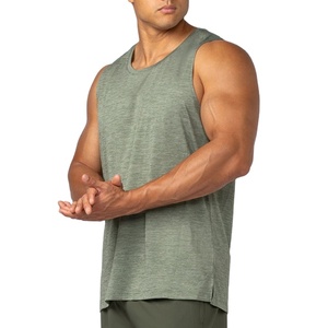 Gym 2026 <b>Men's</b> Seamless Tank Top Comfortable Regular Fit Sports Trendy Vintage <b>Singlet</b> Stretchable High Quality Custom OEM - Product Image 2