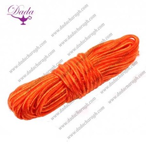 Garniture de vêtement en maille de strass torsadée en soutache de 6 mm, couleur personnalisée, tresse russe, pour bijoux - Product Image 4