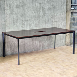 Contemporary Oval Metal Conference <b>Table</b> 200x100 for <b>Office</b> Hotel Dining School & Hospital - Product Image 2