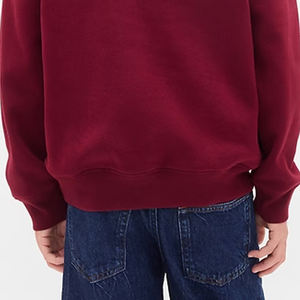 Boys Casual Streetwear Sweatshirt With Crew Neck High Quality Design For Bulk Orders / Solid Color With Full Sleeves Cheap Rate - Product Image 6