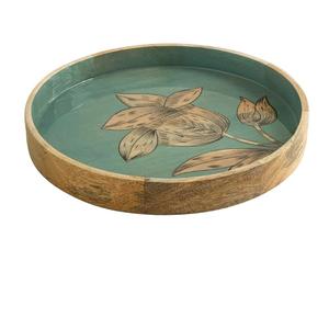 Bandeja de madera de forma ovalada de diseño exclusivo, vajilla de decoración de mesa para fiesta de boda, bandejas de madera para servir alimentos - Product Image 2