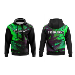 Sudaderas con Sublimación para Uso Casual, MOQ Bajo, Buena Calidad, Manga Larga, Sudaderas Sublimadas para Hombre, OEM ODM - Product Image 4