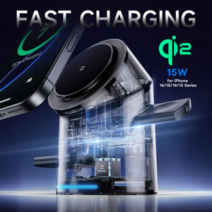 Estación de carga inalámbrica CylinTrick R 3 en 1-<span class=keywords><strong>Blanco</strong></span>-Enchufe europeo - Product Image 3