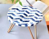 Support à gâteau artisanal écologique en os incrusté, qualité supérieure, outils à gâteau, lavage à la main uniquement, modèle QE-BICS-01, QUALITY ENTERPRISES
