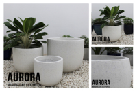 Pots de fleurs pour la décoration de la maison et du jardin avec un Design de Style moderne et une forme de taille personnalisée, fabriqués au Vietnam