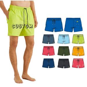 Short de basket-ball pour homme 100% coton imprimé graphique Short en maille d'été respirant sport course élastique taille moyenne - Product Image 1