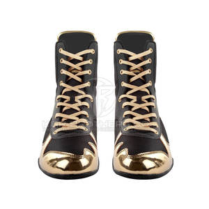 Lightweight High-Ankle Support <b>Boxing</b> <b>Shoes</b> Breathable Mesh Design for Training and Fights - Product Image 1