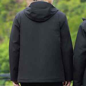 Chaqueta acolchada de Primavera de camuflaje recubierta de gimnasio 100% poliéster entrenamiento de gran tamaño a prueba de viento impermeable deporte Puff para Unisex - Product Image 4