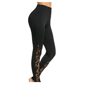 Nouveaux Leggings de Sport et Yoga pour Femme Taille Haute, Élastiques, Motif Uni, Design Simple, Extensibles dans les Quatre Sens - Product Image 4