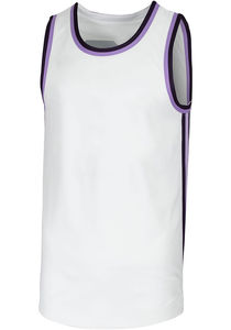 Camiseta de Baloncesto de Talla Grande con Cuello Cuadrado, Transpirable, con Nombre de Equipo Personalizado, Logotipo Personalizado Sublimado Completo, Diseño Personalizado - Product Image 4