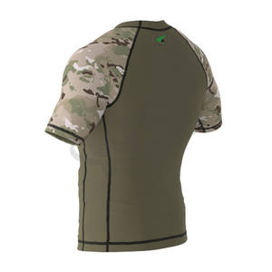 Cheap Price <b>Men</b> BJJ Rash Guard Short Sleeve Made In Pakistan Sportswear Connected With Jiu Jitsu <b>Kimono</b> Gym Wear - Product Image 5