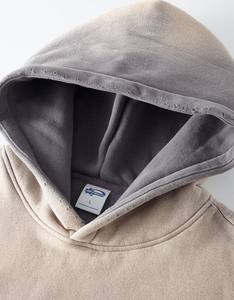 Calidad competitiva Sun Faded Hoodie fácil de usar para lavar cómodos transpirables básicos algodón mezclado Hombres Sudaderas con capucha precio razonable - Product Image 2