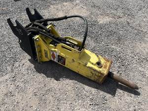 Martillo Hidráulico Usado Reacondicionado para Excavadoras para Máquinas de 1-5 Toneladas Compatible con Motor Garantía de 2 Años 1400 kg Trabajo Pesado - Product Image 2