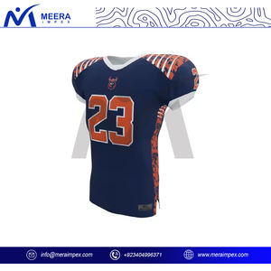 Vente en gros pas cher Maillot de football américain brodé pour homme 100% Tissu en ployster Buffalo Bills Maillot de sport pour toutes les saisons - Product Image 4