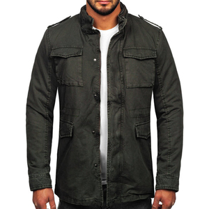 Nouvelle veste coupe-vent décontractée mince pour hommes d'hiver personnalisée veste décontractée Plus veste en coton 2025 - Product Image 1