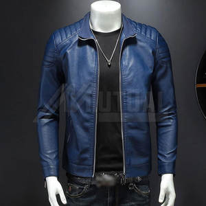 เสื้อแจ็คเก็ตหนังกันลมสำหรับผู้ชายเสื้อผ้าสำหรับฤดูหนาว - Product Image 2