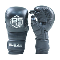 주문제작 MMA 및 복싱 트레이닝 스파링 글러브, 무에타이 주짓수 그래플링 펀치백 복싱 격투기용