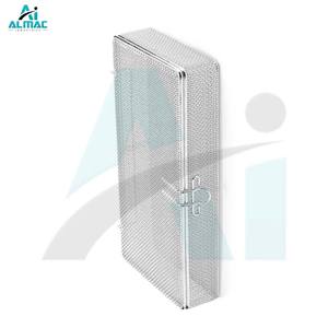 Panier en fil métallique fin ALMAC avec couvercle, support de stérilisation manuelle, organisation sécurisée des instruments médicaux - Product Image 4